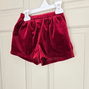 2/$20 Next velvet shorts size 2